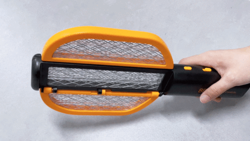 智能電蚊拍 折疊設計、滅蚊燈模式與消毒功能的全能防護